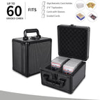 KAGSWAMO Graded Card Storage Box, Holds 60+ PSA Slab Card Case - Image 2