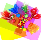 120Pcs Colored Cellophane Sheets, Transparent Plastic Sheets, Cellophane Wrap - Image 2