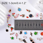 Bulk Gold Enamel Charms for Jewelry Making, Colorful Metal Charms Pendant for - Image 7