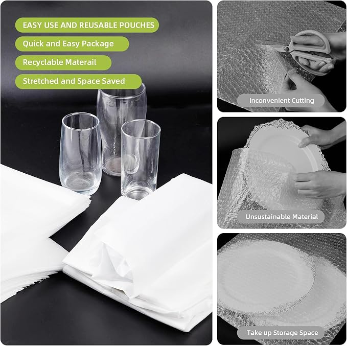 EPHECH 50PCS 16" x 20" Cushion Foam Pouches - Image 6