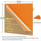 1/8 Thick 10 x 10 inch Acrylic Sheets - Image 2