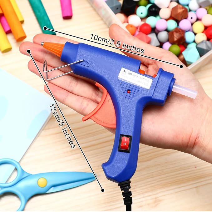 Zhengmy 2 Pieces Mini Hot Glue Gun - Image 2