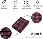 Pico Textiles 10 Yards Bolt Red and Gray Tartan Plaid Flannel Fabric - Image 4