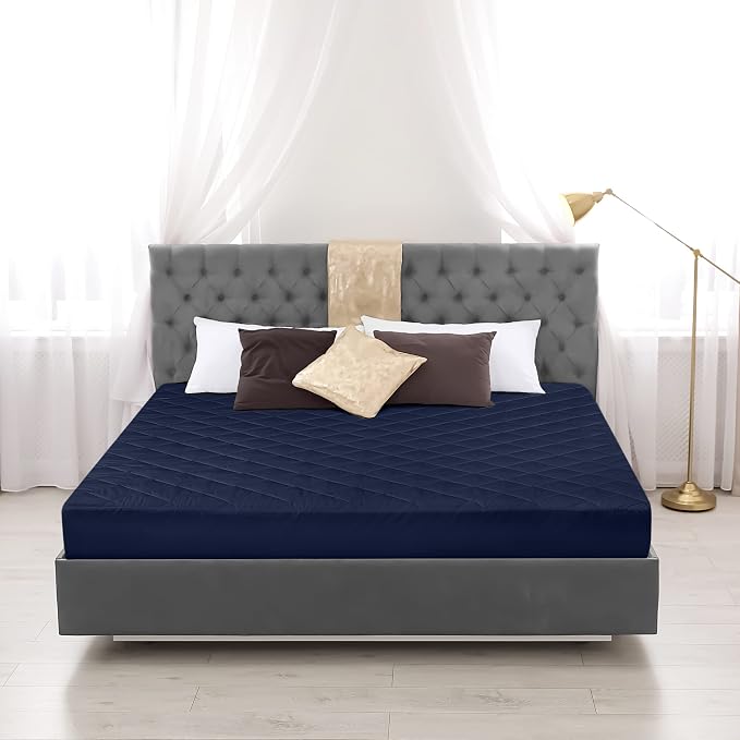 Utopia Bedding Quilted Fitted Mattress Pad, Full Size, Elastic Fitted Mattress - Image 7