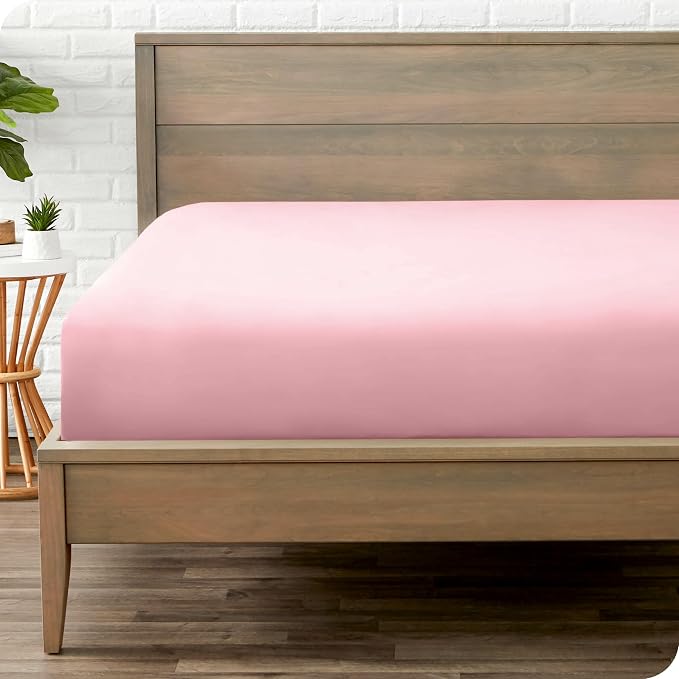Bare Home Fitted Bottom Sheet Queen Size by BareHome