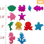 TTSAM Glitter Colorful Sea Animals Shapes Foam Stickers Self Adhesive Craft - Image 6