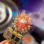Yoksas 180Pcs Gold Foil Fantasy Fireworks Stickers Set - Image 6