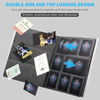 Card Binder, Upgraded 9 Pockets Trading Card Collection Binder - Image 4