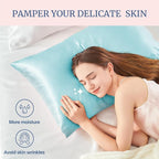 BEDELITE Satin Pillowcase for Hair and Skin, Super Soft Similar to Silk Pillow - Image 4