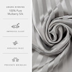 Fishers Finery 25mm 100% Pure Mulberry Silk Pillowcase - Image 5
