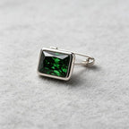 Emerald Green Color Cubic Zirconia Loose Beads Unset - Image 5