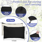 Legigo Blank Canvas Bag Zipper Pouch Makeup Bags Bulk - Image 2