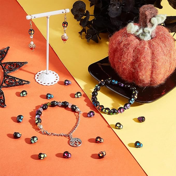 arricraft 500 Pcs Acrylic Skull Beads - Image 6