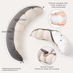 Peallow – Long Round Body Pillow - Image 3