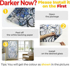 OHTMERU 3D Stained Glass Window Privacy Film, Heat Control UV Blocking Static - Image 6