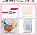 Hanfetch Crochet Kit for Advanced or Intermediate Beginner, Step by Step Video - Image 4