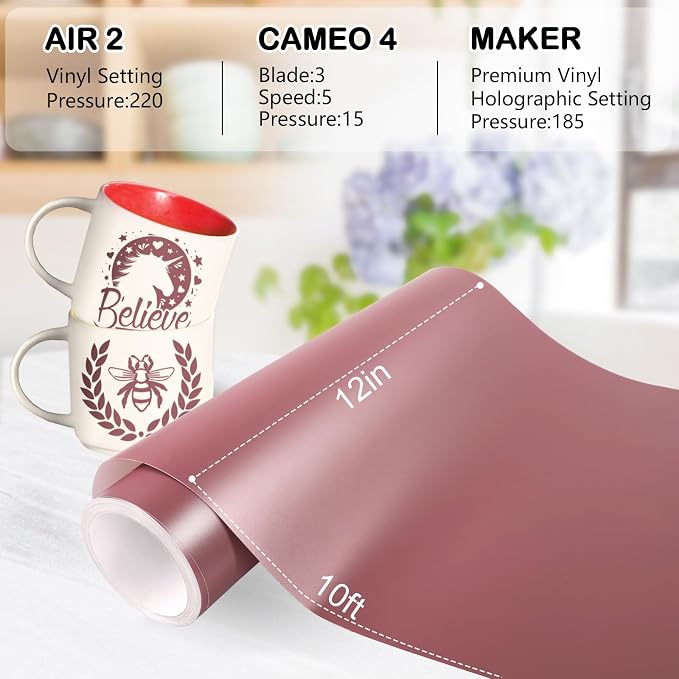 WRAPXPERT Rose Gold Permanent Vinyl - Image 3