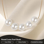 Phinus 350 Pcs 12mm Pearl Beads - Image 5