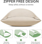MR&HM Pillow Cases Queen Size Set of 2, Cooling Pillow Case - Image 6