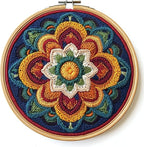 DIY Punch Needle Kits Mandala Flower Easy by Unknown