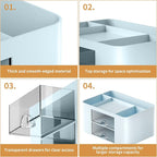 Marbrasse Pen Organizer with 2 Drawer, Desk Organizers and Accessories with 5 - Image 6