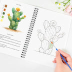 Watercolor Workbooks, 16 Colors Water Color Books Paint Set - Image 2