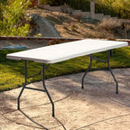 FDW Folding Half Portable Foldable Table - Image 2