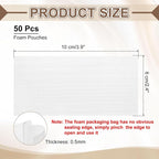 uxcell 50 Pcs Cushion Foam Pouches, Photo Frame - Image 2