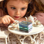 DIYDEC 200pcs Mini Books Miniatures Dollhouse Books - Image 4
