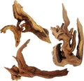 3 Pcs Natural Driftwood for Aquarium, Aquarium Driftwood Freshwater 8-10 Inch by GDMYST
