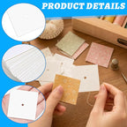 300 PCS 2" Square Paper Piecing Templates, Quilting Templates Accessories - Image 3