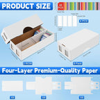 8 Pack Trading Card Storage Box, 13000+ Count Card Storage Box - Image 2