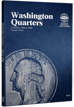 Whitman US Washington Quarter Coin Folder Volume 4 1988 – 1998 #9038 by Unknown