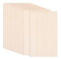 12 Pack Basswood Sheets 12 x 8 x 1/13 Inch Thin Plywood Balsa Wood Boards by pojah