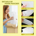 50PCS 16"x20" Cushion Foam Pouches, Moving and Packaging Supplies - Image 5