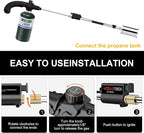 Sondiko Big Flame Propane Torch Head Kit, Weed Torch, Heavy Duty Blow Torch - Image 4