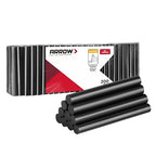 Arrow Full Size Hot Glue Sticks, 200 Pack Black Glue Gun Sticks, Craft General by ArrowToolGroup