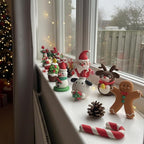 Air Dry Clay for Kids, 4 Christmas Mini Modeling Clay Sets, DIY Snowman Model - Image 9