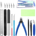 Fippy 11PCS Model Kit Tools, Gundam Model Tool Kit, Hobby Building Tools Kit by Fippy