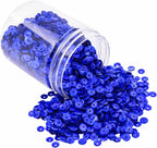Mandala Crafts 6mm Cup Holographic Royal Blue Sequins by MandalaCrafts