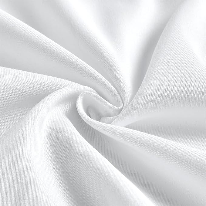 FreshCulture King Flat Sheets Only, Soft Microfiber Bedding Sheets - Image 4