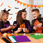 20 Pcs Halloween Felt Fabric Sheets - Image 4