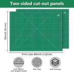ArtAt Self Healing Cutting Mat: 48″x 36″ Green Double Sided PVC Non-Slip 5 - Image 2