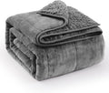 Super Fuzzy Soft Sherpa Fleece Weighted Blanket, 20 lbs Dual Sided Fluffy Heavy by EazfyPro