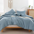 ROSGONIA Comforter Full Size for Boys Teen Girls Dusty Blue, Lightweight Dorm by ROSGONIA