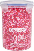 CCINEE 80000 Pieces Foam Balls Slime Supplies Colorful Foam Beads 2-3mm by CCINEE
