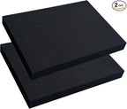 2 PCS 16" x 12" x 1.5" Polyurethane Foam Sheets Black Cushion Foam Panels | by Salimhib