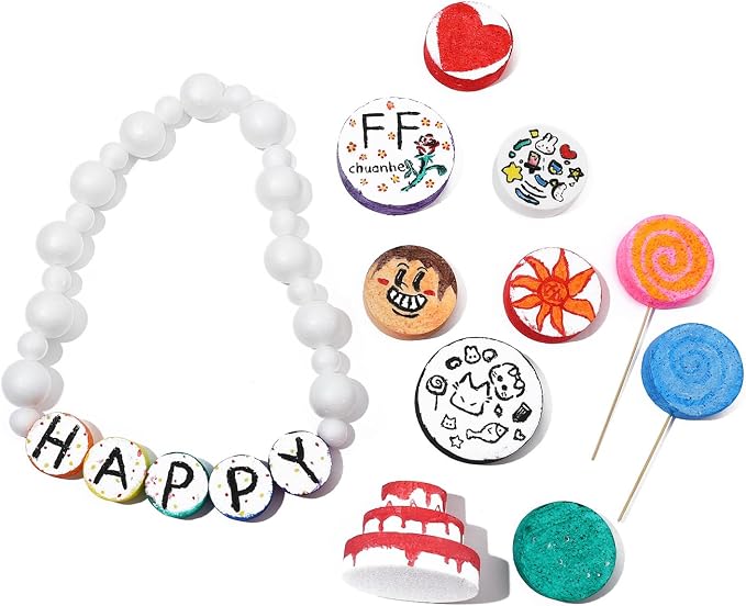 FFchuanhe 3 Inch 80-Pack Foam Circles - Image 6