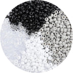 Pony Beads Bulk 1100 Pcs, Beads Jewelry Making, Beads Bracelets Making by anpiwshjo