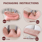 WhatsBedding Memory Foam Body Pillow - Image 7